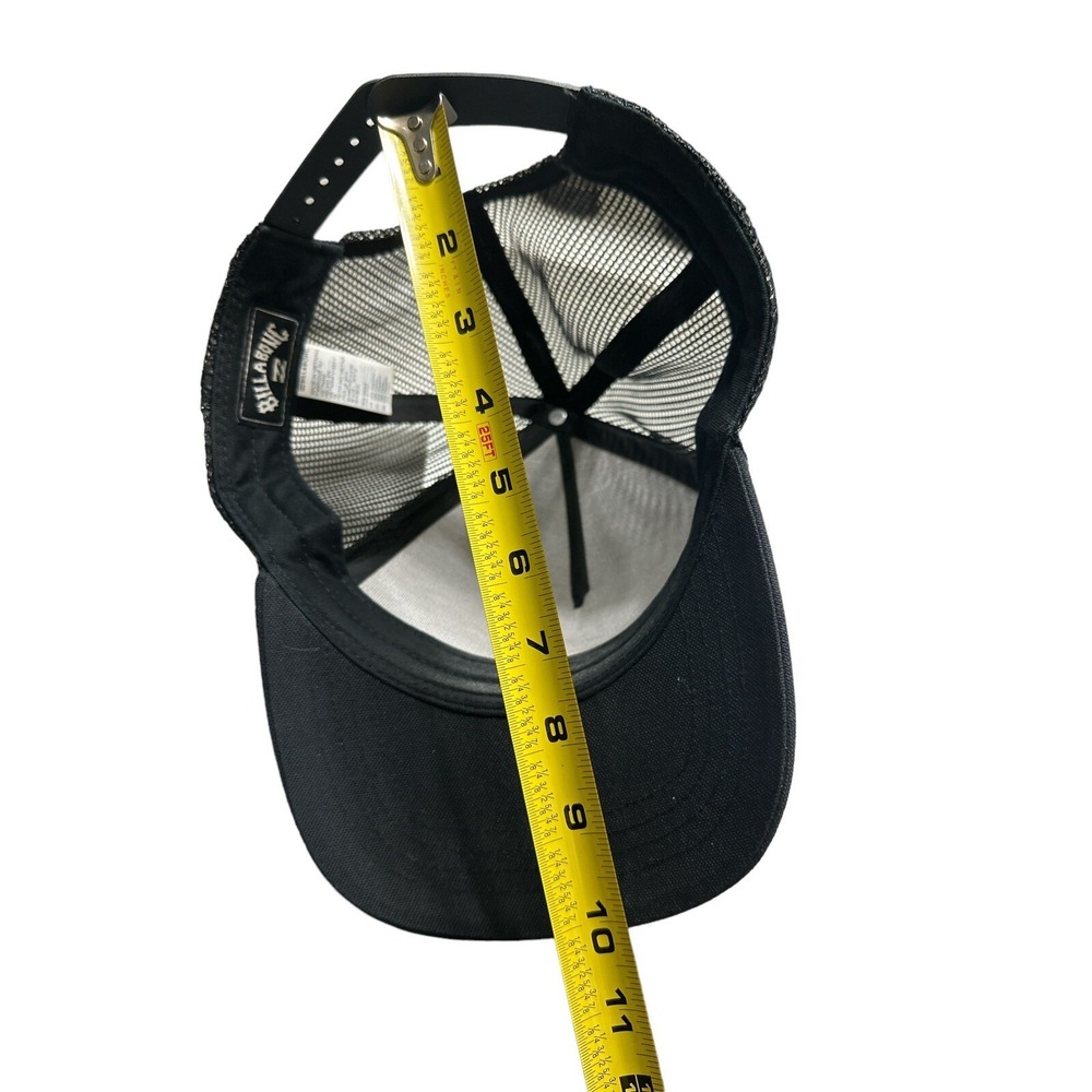 Billabong Trucker Baseball Black Cap RN#99064 CA#37757 CUT#B22087 Style#MAHW1BST - Picture 12 of 12